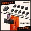 Bonvoisin Hydraulic Crimping Hydraulic Crimping Pliers with 9 Crimps Bare Copper and Aluminum Japanese Instruction Manual Included Tool, Dies, 4-70mm2