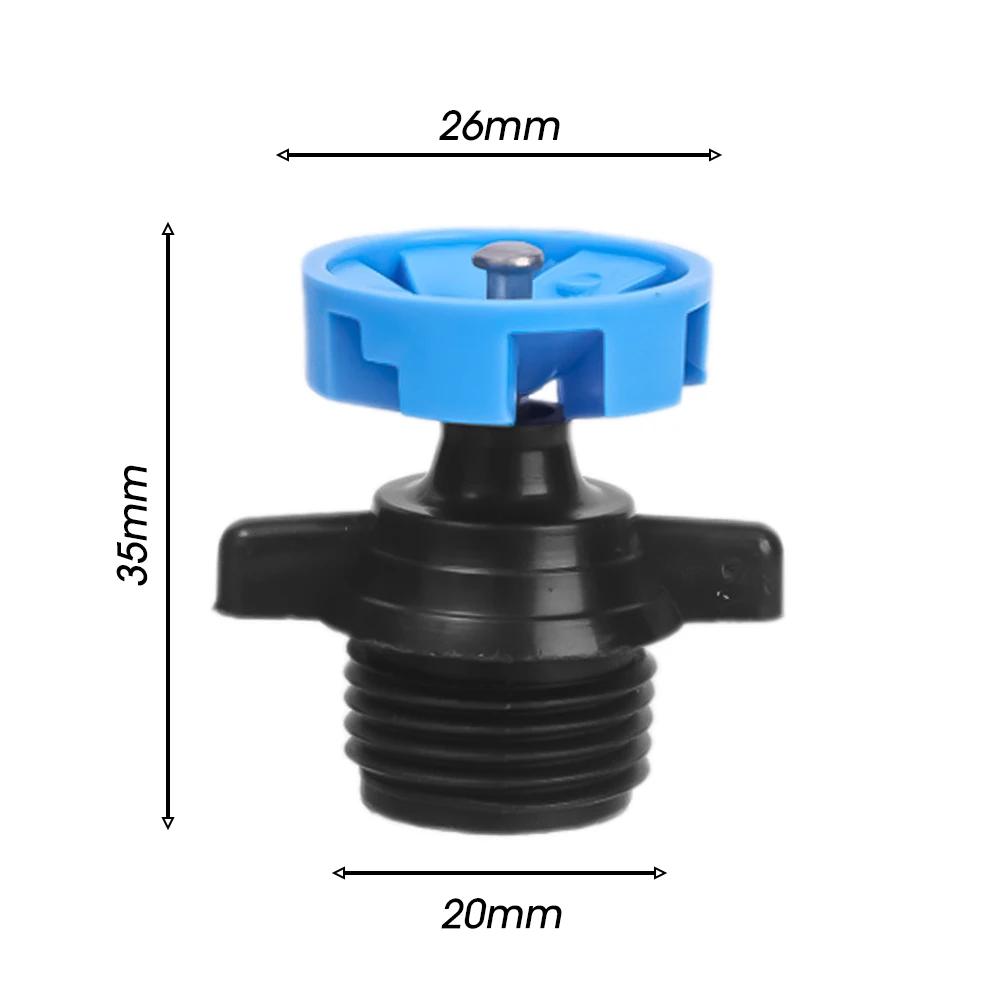 Automatic Rotation Nozzle Watering Irrigation Rotating Nozzle 360° Watering Nozzle for Garden Lawn Flower Vegetable Irrigation
