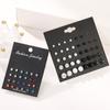 Popular 10 Pair Set Stud Earrings Fashion Size Pearl Set 11 Pair Colored Diamond Set Stud Earrings Popular Earrings