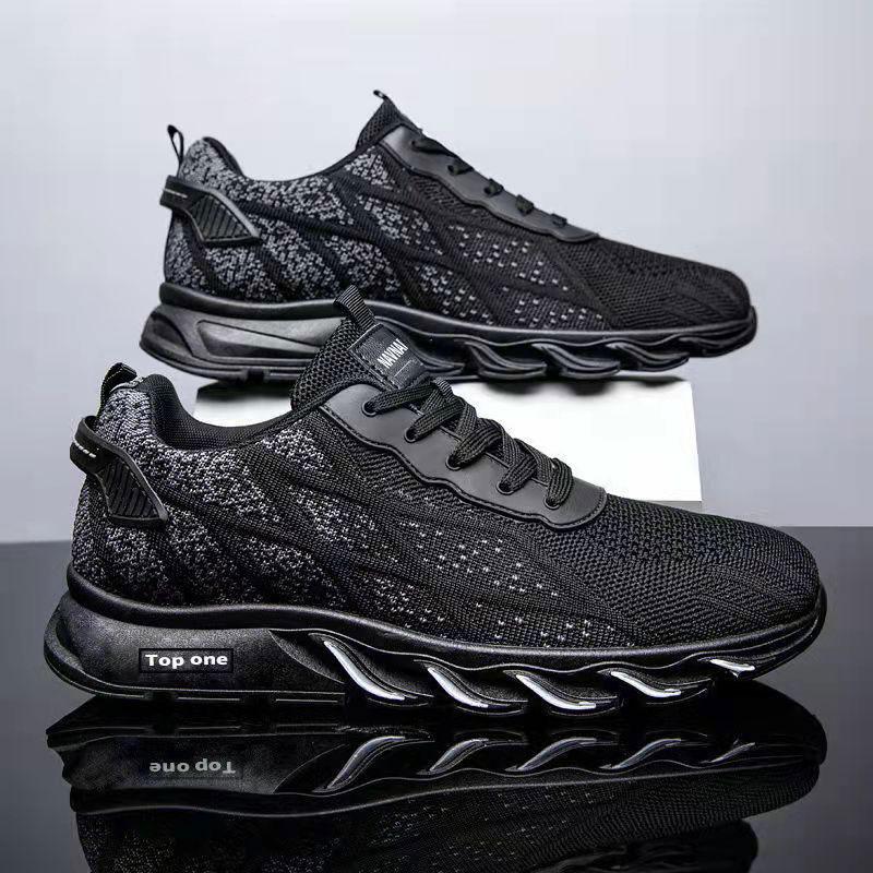 Scarpe Sportive Casual da Uomo Scarpe da Corsa Traspiranti Scarpe da Viaggio Scarpe in Mesh Volante da Ragazzo Scarpe da Basket