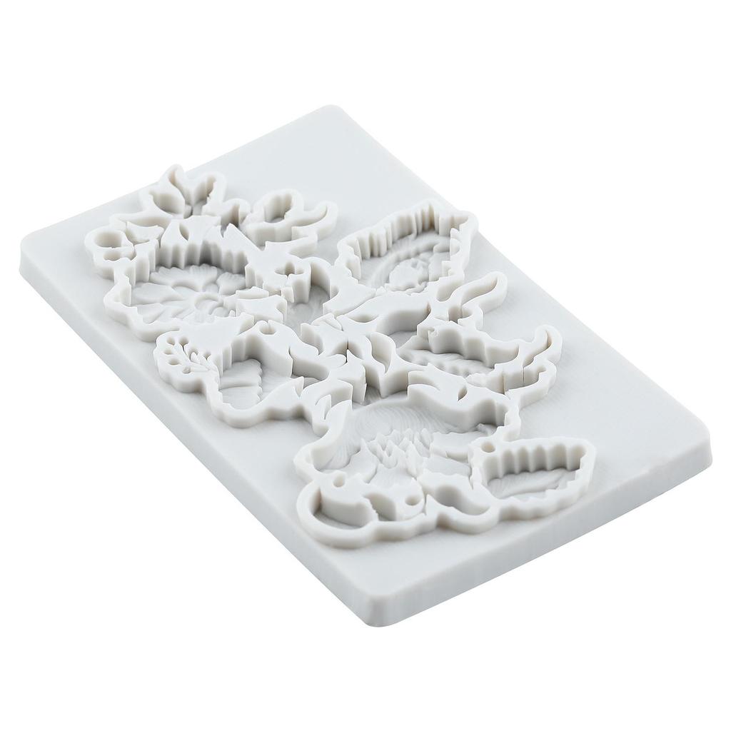 Rose Pfingstrose Silikonform Elster Blume Blätter Fondantformen Kuchen Dekorationswerkzeuge Themenkuchen Dessert Dekoriert Schokoladen Bonbonform