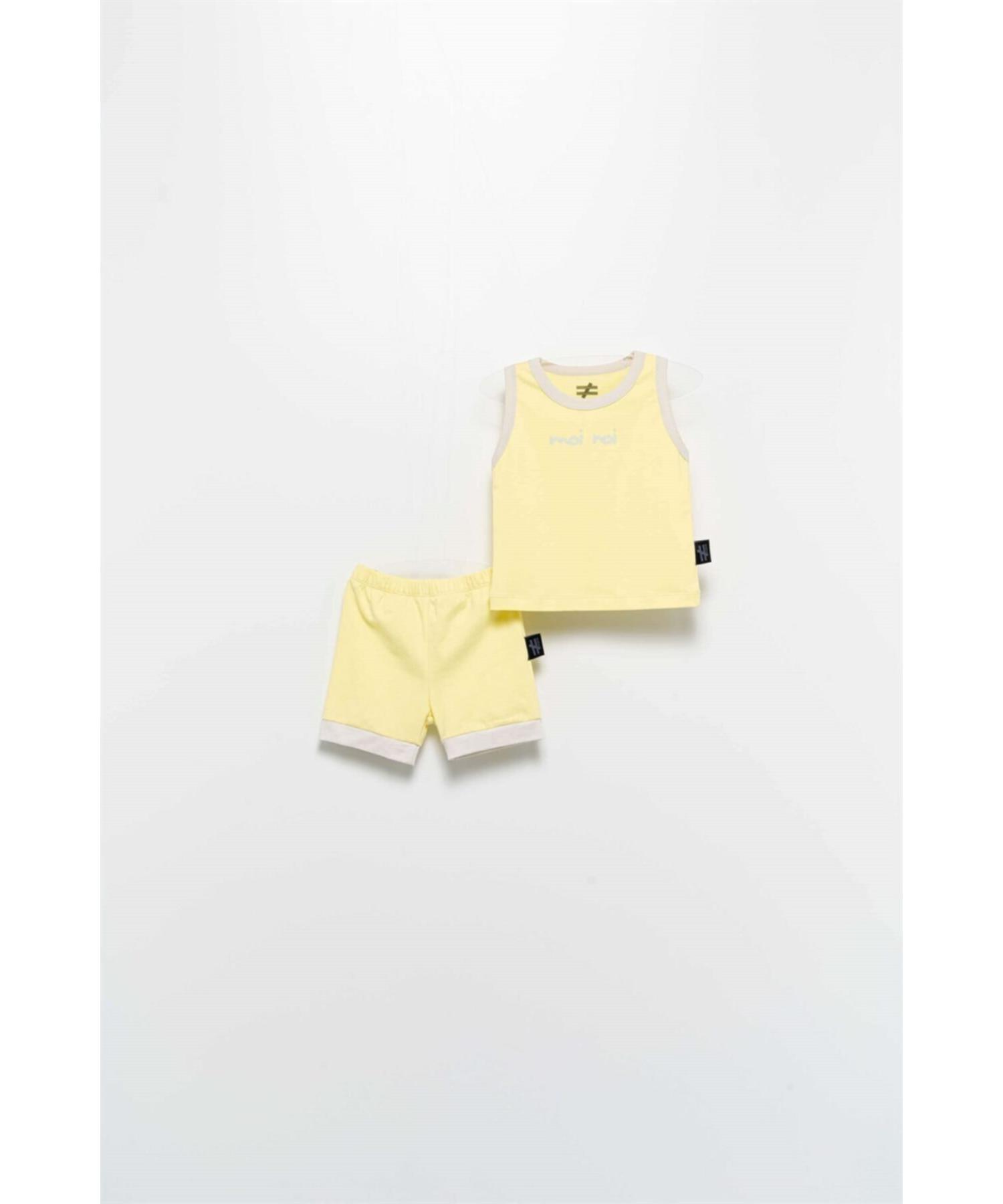 

Moinoi Suspended Yellow Shorts Baby Set Miniropa