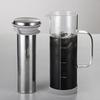 Elegantní karafy na kávu Cold Brew z borosilikátového skla Praktický kávovar Cold Brew s extrakcí chuti