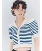 Furfur Sailor Collar Knit Pullover RWNT251121 BLU Women's