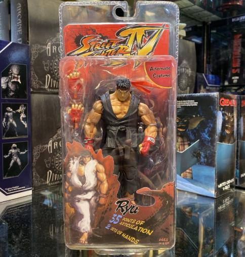 Street Fighter CHUN LI RYU Ken Guile Akuma Articulated PVC Action Figure Collectible Model Toys with box