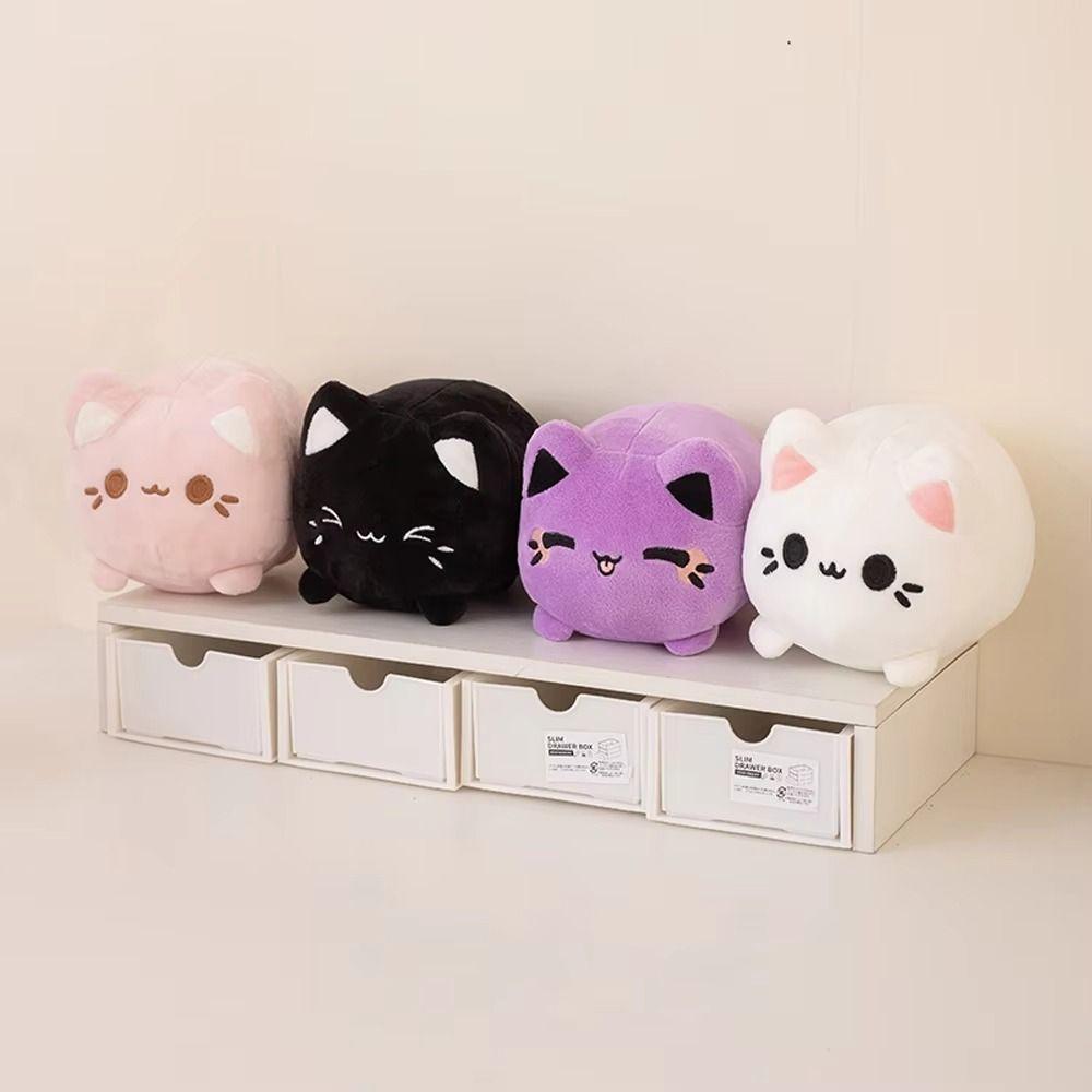 Cute Plushie Black Cat Stuffed Stuffed Animals Cat Soft Dolls Kitten Plush Toys  For Girl Friends