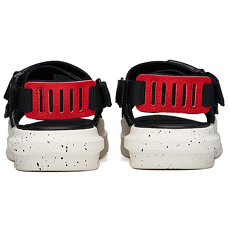 New ANTA Bastard Beach Sandals Men Black/White 112238501-3