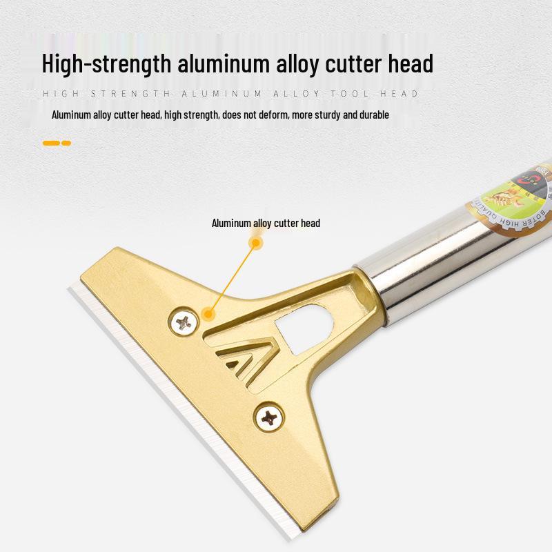 Small Putty Knife & Scraper: Glass, Grout, Wall Adhesive Remover & Marble Blade Cleaner