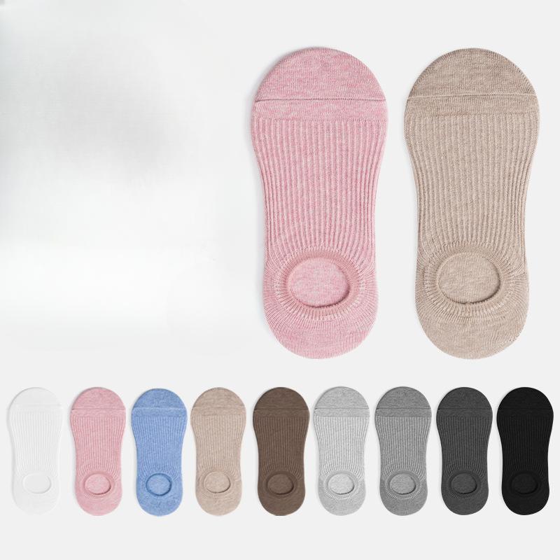 

Female Summer Thin New Invisible Breathable Deodorant Socks 1 pair хакі