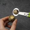 Quail Egg Shell Opener Scissors with Non-Slip Handle Cutter Stainless Steel Blade Lightweight Kitchen Shears Easy Clean Tool for Precise Cutting