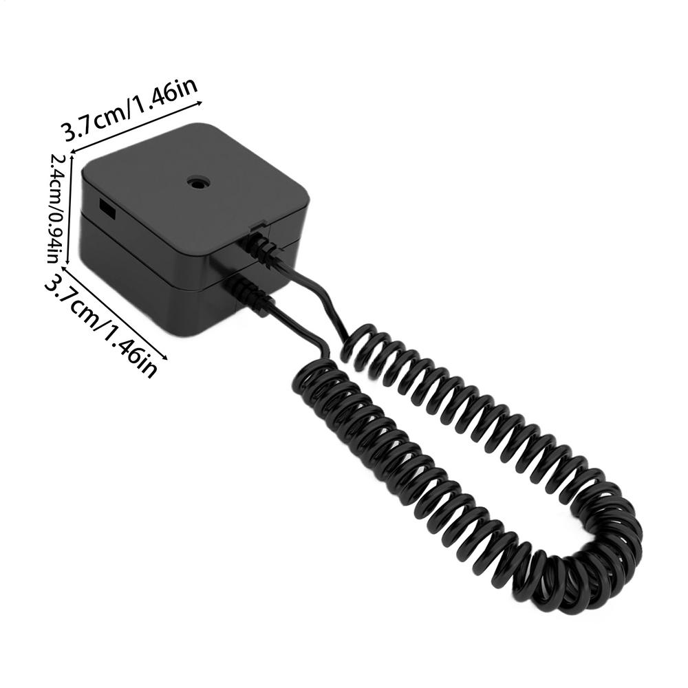 Emote Control Bracket Anti-theft Remote Control Caddy For Back Magnetic TV Organizer Safely Secure Artifact With String