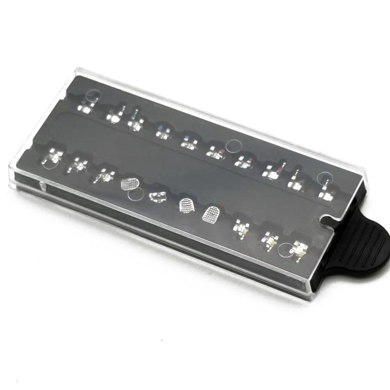 200Pcs/10Boxs Dental Bracket Braces For Teeth Metal Monoblock Mini Roth MBT 022 345 Hook Dentist Treatment Materials