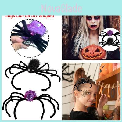 Halloween Spider Hair Accessories Stylish And Terrifying Spider Leg Design Hair Clips For Women