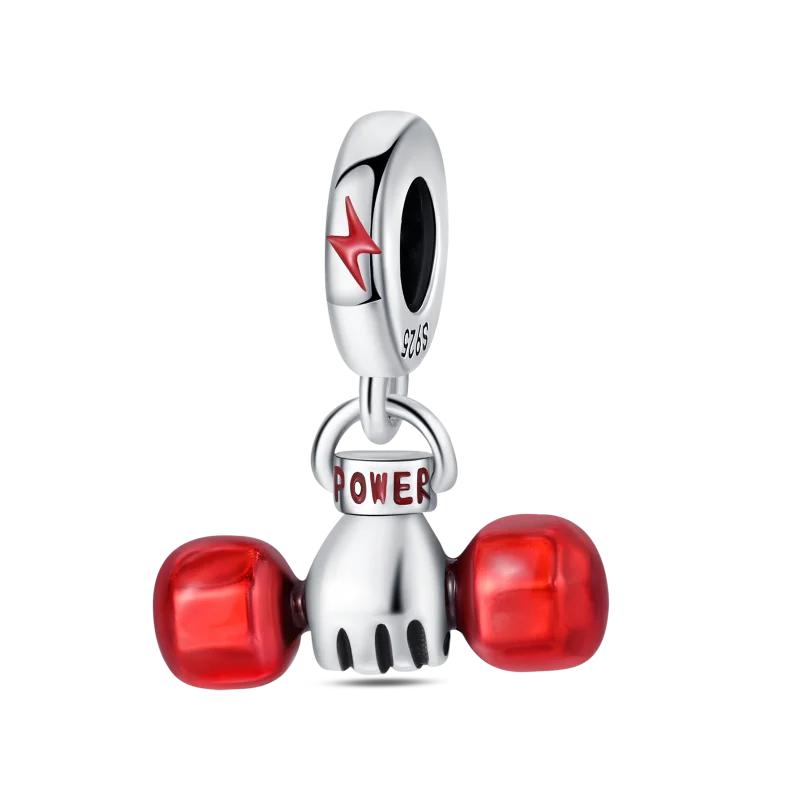 925 Sterling Silver Sports Series Pendants Golf Boxing Baseball Table Tennis Charms Beads Fit Bracelet DIY Jewelry Marking Gift