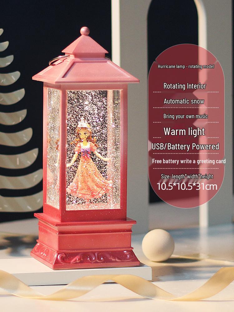 Rotating Crystal Ball Music Box - Ballet Princess Gift for Little Girls' Birthdays
