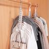 9 Hole Magic Hanger Creative Multi-functional Hanger Household Internet Popular Magic Storage Artifact Non-slip Drying Rack
