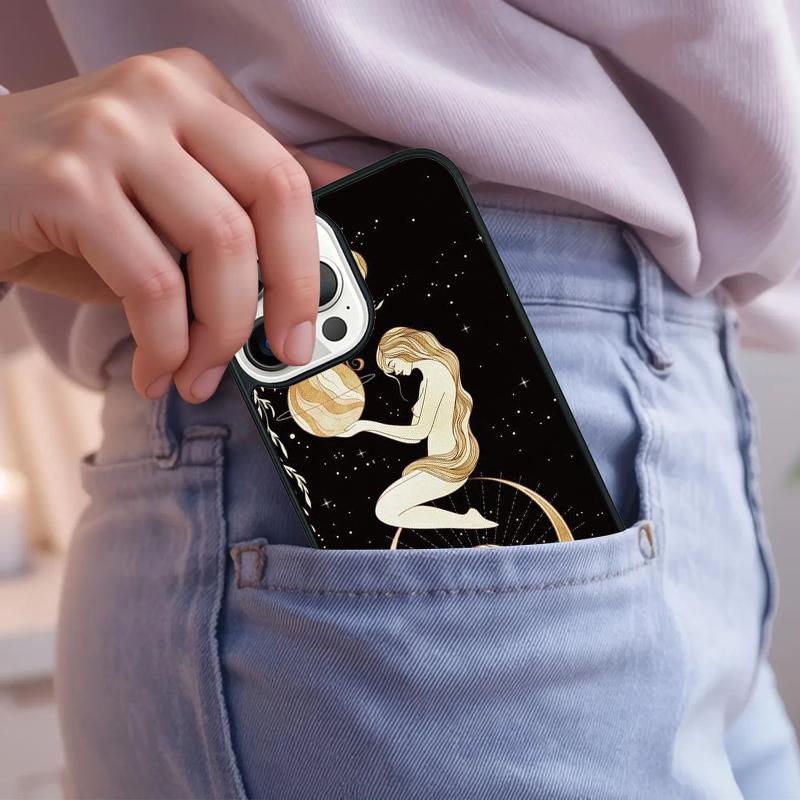 Astrology Tarot Cards Phone Case For iPhone 17 Air 15 16e 14 13 Pro Max Coque 12 11 Pro Max PLUS cover
