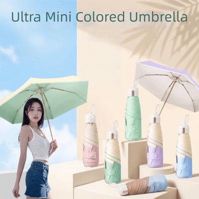 Ochrona UV Składany Parasol Kieszonkowy Parasol Przeciwsłoneczny Przenośny Parasol Słoneczny Outdoor