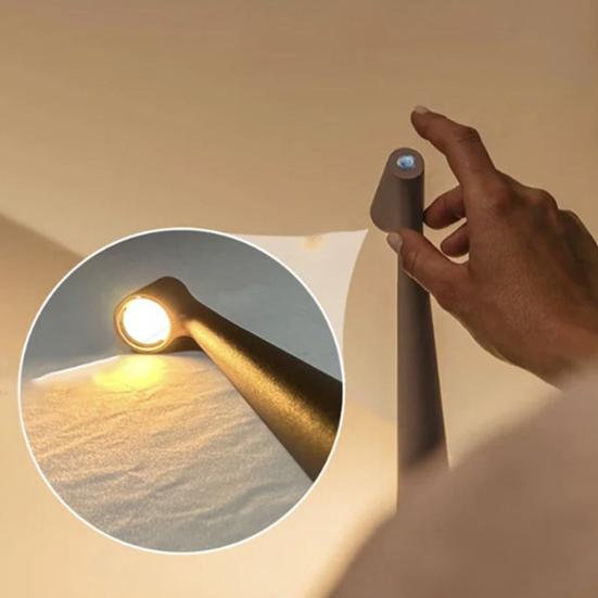 LED Table Light 3 Levels Adjustable Touch Desk Lamp Type-C Rechargeable Home