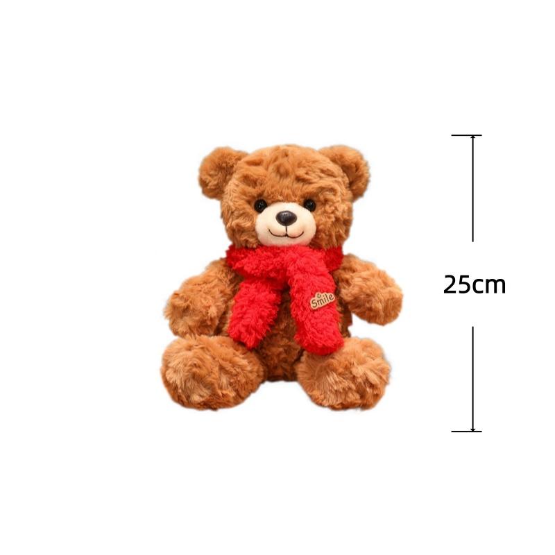 Bear Plush Toys Dressing Bear Stuffed Doll 25Cm Kawaii Toys Hobbies Collection Adorably Home Decor Dolls Kids Birthday Gifts