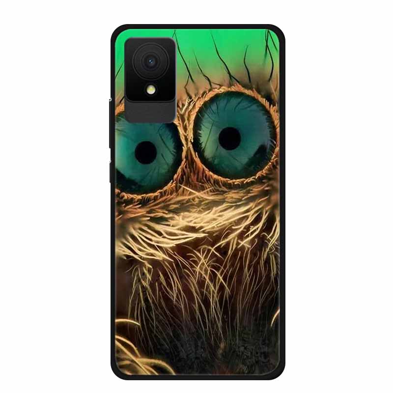 For TCL 501 Case Luxury TPU Soft Silicone Back Cover Phone Cases for TCL501 6 Inches T433D Protective New Bumper Lovely Funda