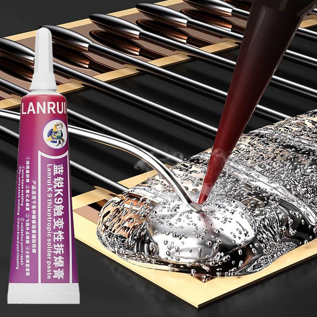 15ml Soldering Pastes For Fingerprints Flight Line Battery Holder Tail Plugs Welding Electronic Component Repair Removal