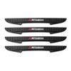 4PCS Car Door Side Edge Anti-Collision Bumper Strip Sticker for Mitsubishi Lancer Outlander ASX Ralliart YG2