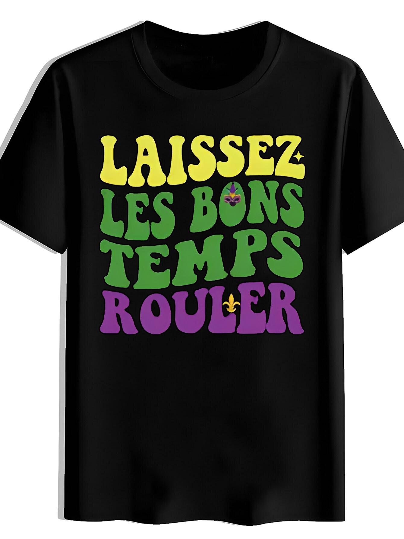 T-shirt LAISSEZLES BONS TEMPS Printed L
