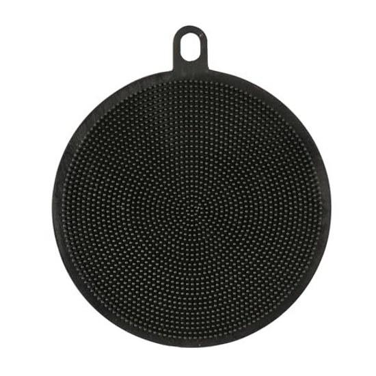 Captain Stag Outdoor Kitchen Brush Silicone Scrubber Carabiner Round Square Black Beige