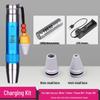 Three-Light LED Jade & Jewelry Identification Flashlight - 365nm UV Purple Lamp for Professional Gemstone and Artifact Testing