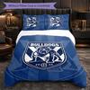 Canterbury-Bankstown Bulldogs Fantasia Microfibra Set Biancheria da Letto 3 Pezzi Decorazione Copripiumino Set Per Camera da Letto Uso Domestico