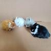 Simulation Rabbit Doll Cute Bunny Statue Cute Animal Art Ornaments for Children Day Kid Girl Boys Present Gift