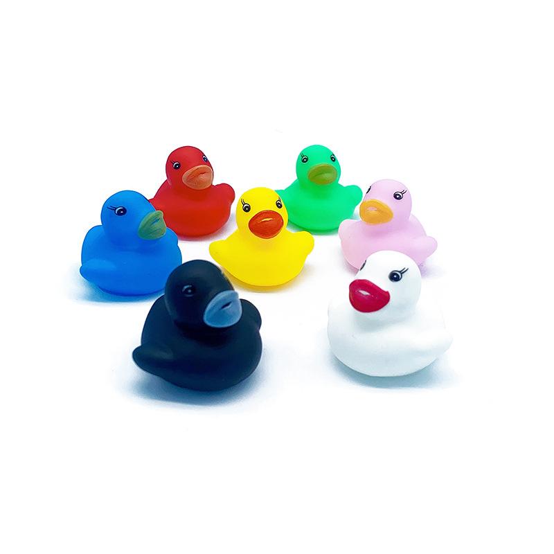 Brief Duck Kids Children interactive toys Cute Mini Squeeze toys Baby Flexible Vinyl Bath Toy Multicolour