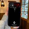 M-MARCELO B-BURLON For IPhone 15 16 Pro Max 11 12 13 14 XS XR X Plus 16E Matte Translucent Phone Cover