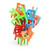 18Pcs/Lot Chair Shape Blocks Mini Plastic Balance Stacking Chairs Block Toy Kids Desk Play Game Toys