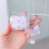 Round edge bow pattern headphone case for AirPods 1/1 and AirPods 1/Pro generation