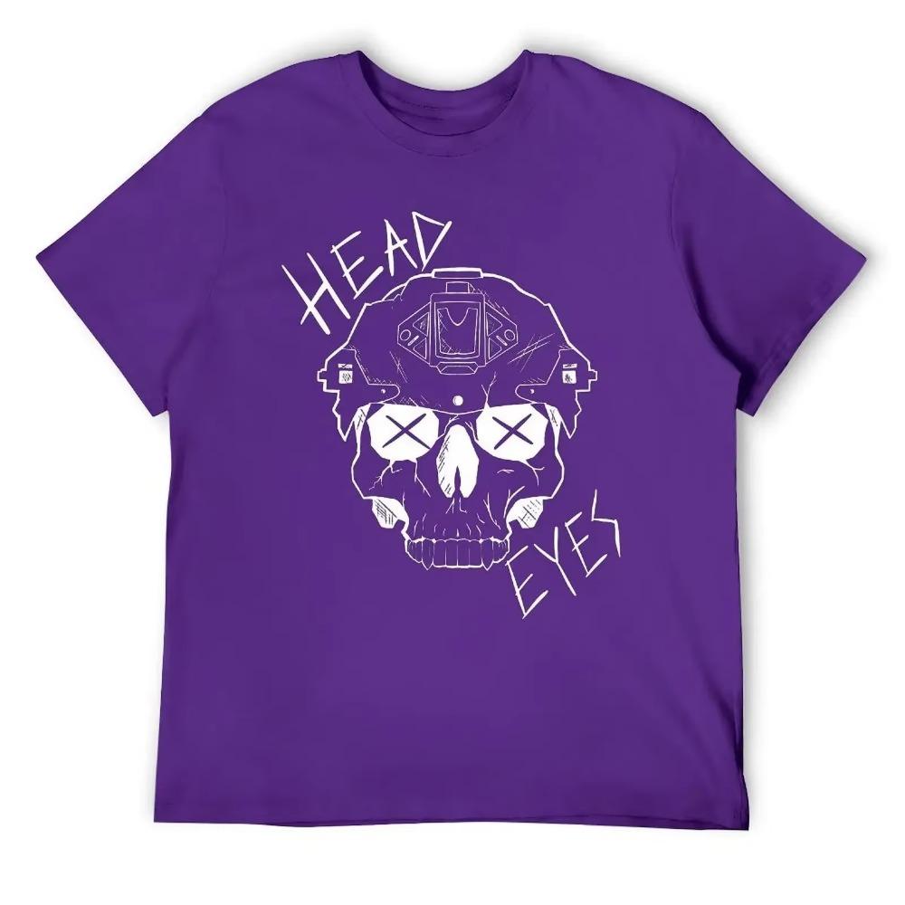 Head Eyes EFT Escape From Tarkov Inspired Crewneck T-shirt Move Tshirt Creative Funny Sarcastic Fitness Eur Size