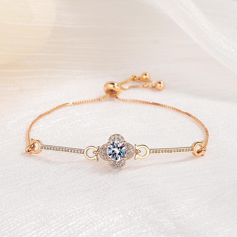New 925 Sterling Silver Bracelet AAA Zircon High Quality Romance Bracelet Chain For Women Engagement Party Wedding Jewelry Gift