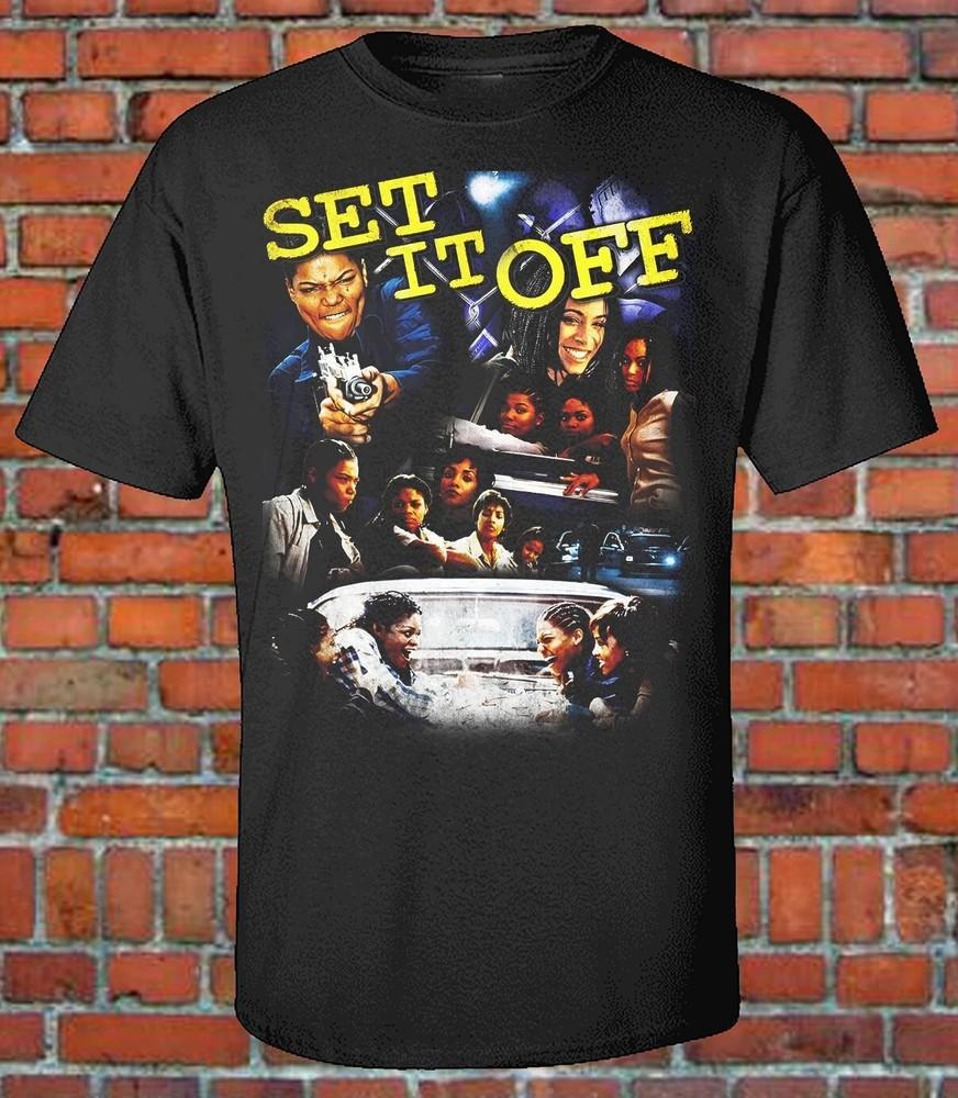 Set It Off Bootleg Style Graphic Black Cotton S-5XL T shirt DM817 Unisex T-Shirt XXXXL