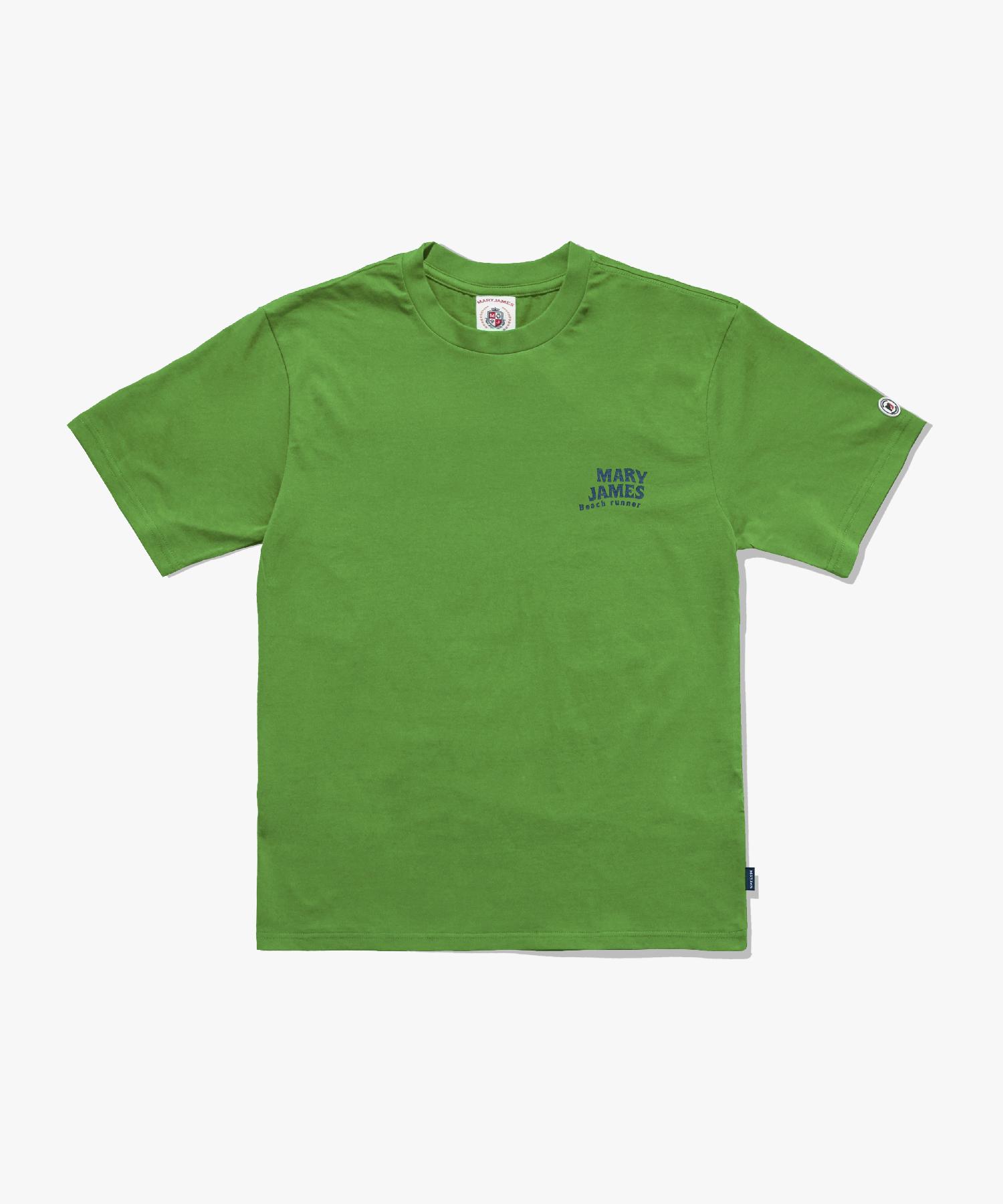 Mary James Pace Half Sleeve - Busque Green L