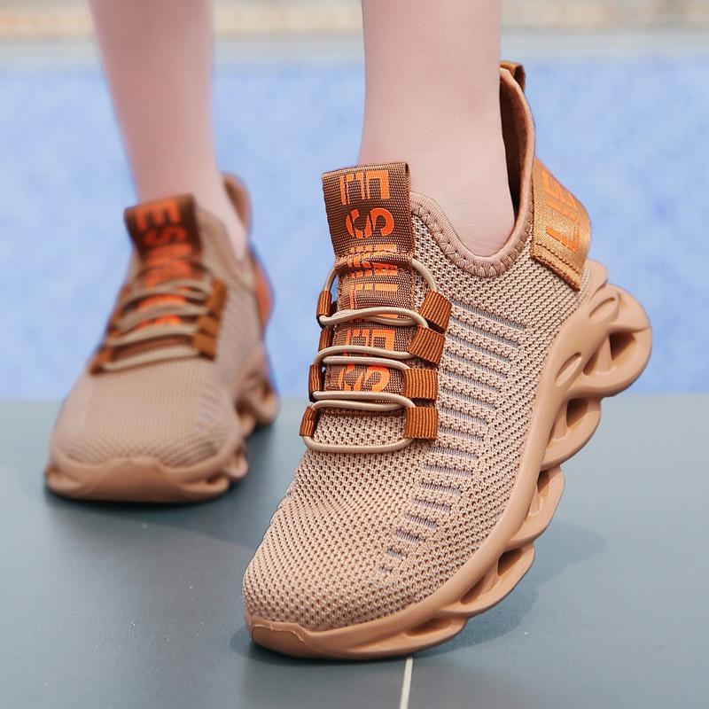 Zapatos Deportivos Casuales de Malla Transpirable para Niños, Resistentes al Desgaste, Corte Medio, Zapatos de Senderismo, Exterior, Zapatos Cómodos