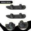 2Pcs Snow Skis Skiing Attachment, Easy To Install Stable Ski Plate for S