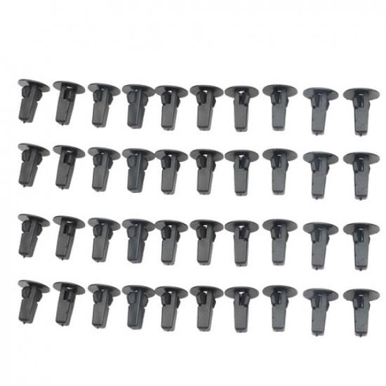 40 Pieces Fender Liner Hood Screw Clips for 2004-2008 Toyota Solara 9018906157
