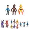 Яскраві 6 шт. Fnaf Five Nights At Freddy's Фігурки, що світяться, для дітей