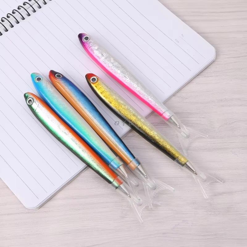 Creative Fish Ballpoint Pen Ocean Signature Pen For Stationery School Office Supply Student Stationery Draw Wrirte Mark Pen