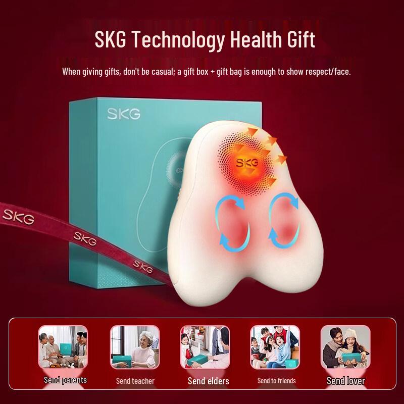 SKG T5-2 Lumbar and Back Massager CN Plug (adapter Included)