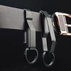 Anti-Lost Hanging Clip Stainless Car Keys Clip Waist Hanging Keyring Holder Belt