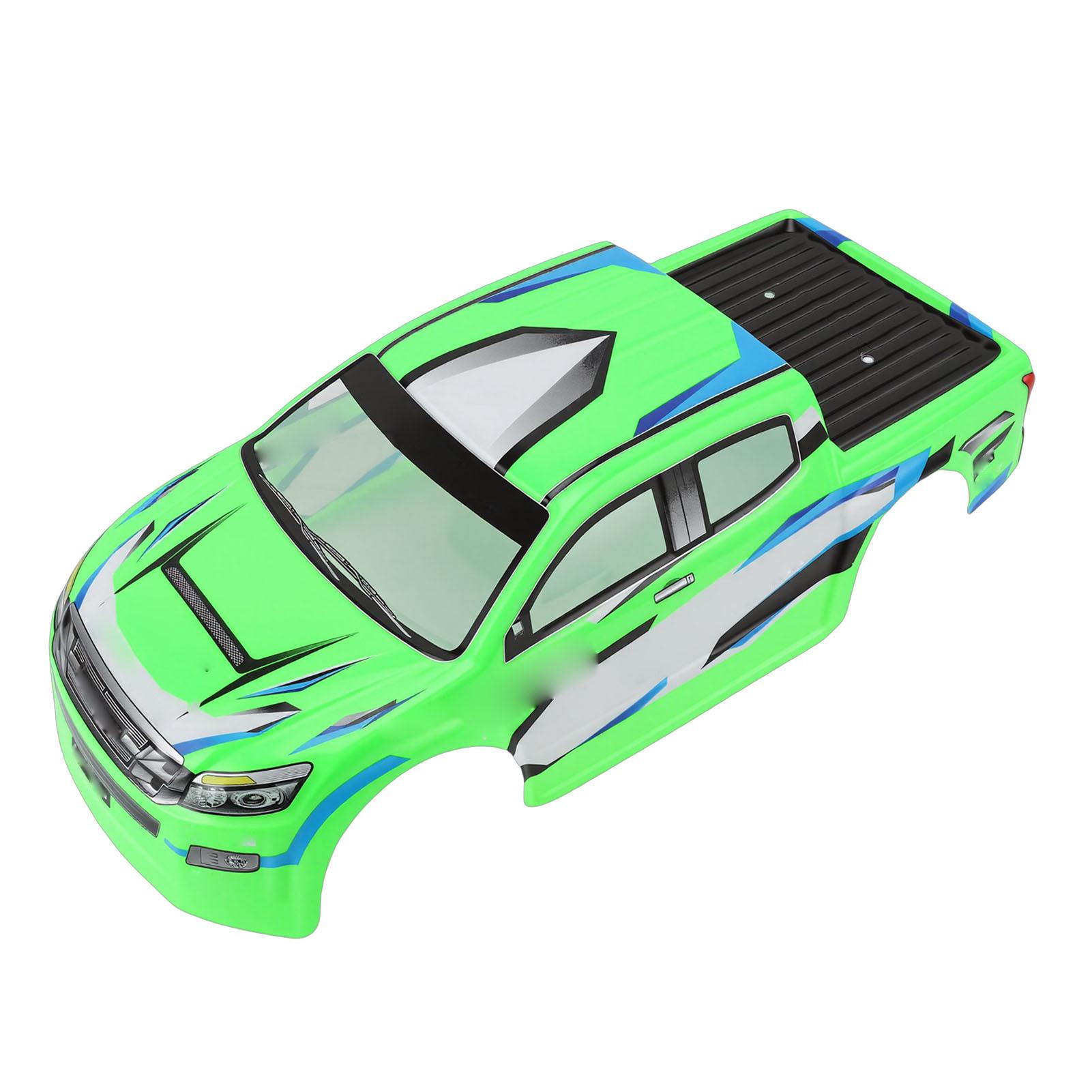 

RC Car Body Shell for 1 10 RC Vehicles Universal PVC RC Shell Cover Replacement Part Green