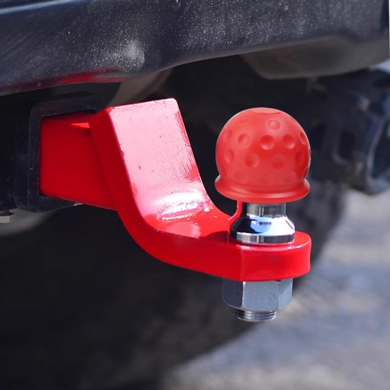 Autoanhänger-Kugelkopf-Schutzabdeckung Auto-Yacht-Anhänger-Kugelkopf-weiche Kugelabdeckung Farbige Anhängerkupplungskugeln PVC-Kugelabdeckung