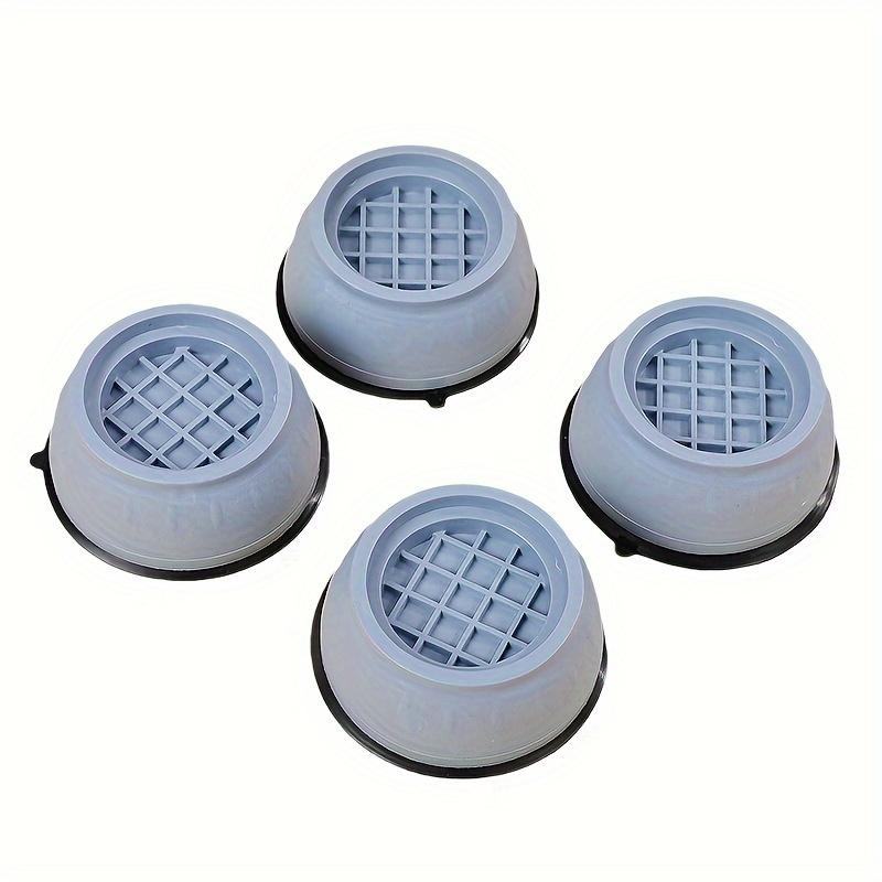 4pcs Anti-Vibration Washing Machine Pads - Non-Slip, Shock Absorbing & Noise Reducing Mats for Refrigerators and Appliances, High Rise, Anti-flood